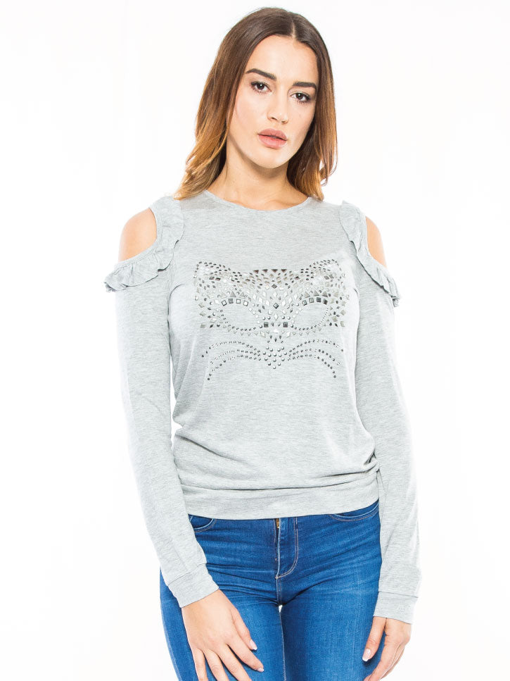 #CATLOVER - LONGSSLEEVE MIT KATZENMOTIV