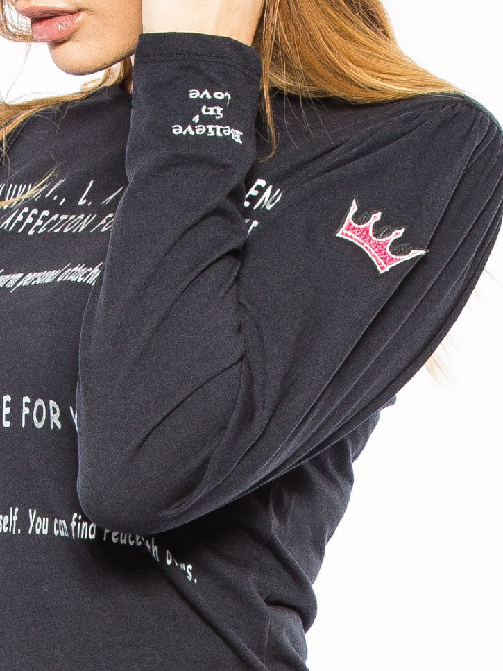 #BELIEVEINLOVE - LOVE LONGSLEEVE