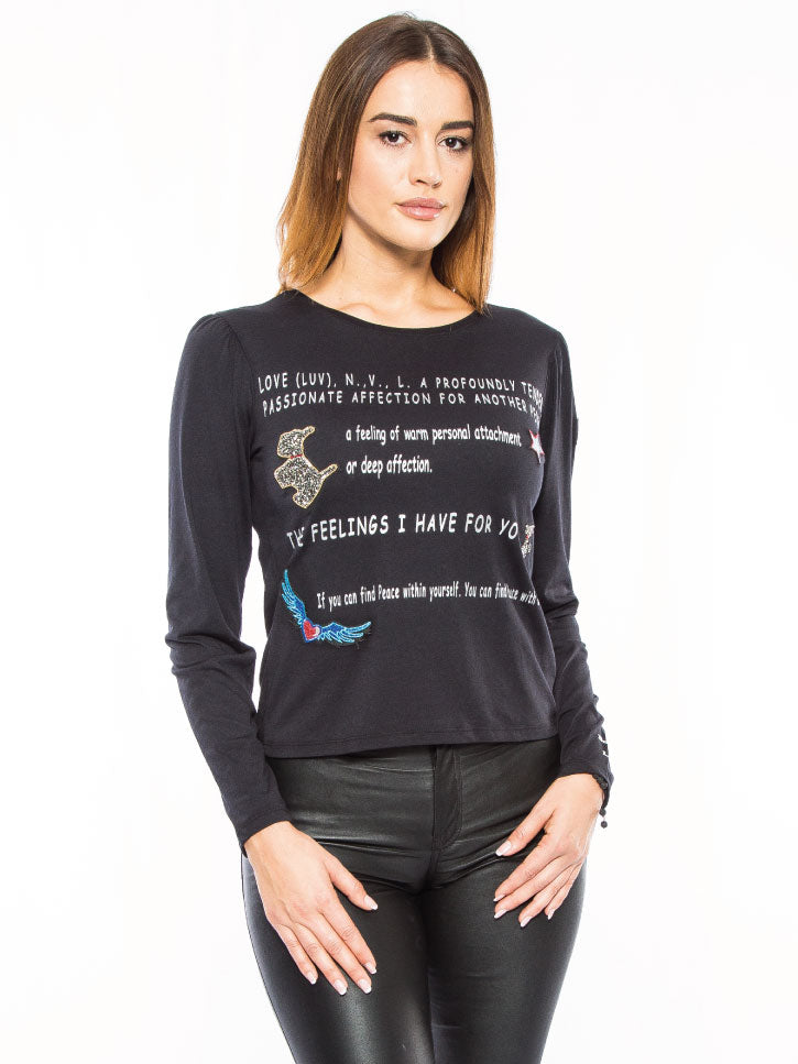 #BELIEVEINLOVE - LOVE LONGSLEEVE