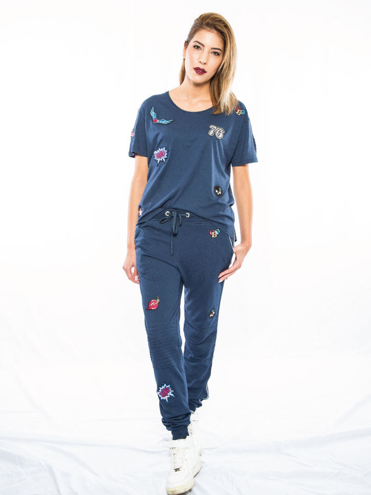 #COMFYWITHPATCHES - HOSE MIT PATCHES