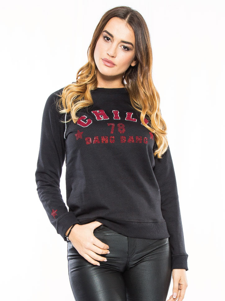 #GLITTERCOLLEGE - College Sweatshirt
