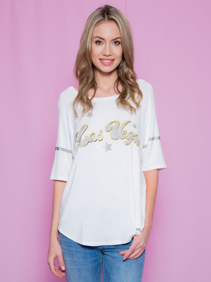 #LASVEGAS Damenshirt mit Las Vegas Print