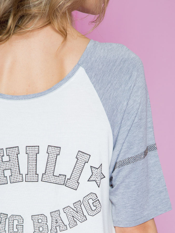 #CBB - Damenshirt im College Look