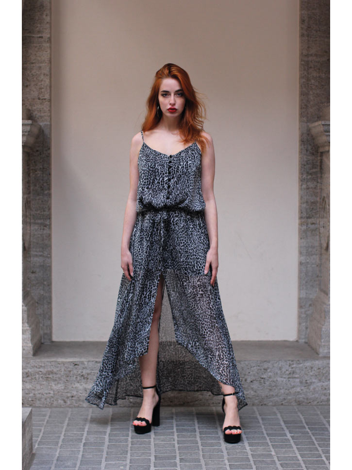 #SUMMERLADY - Damenkleid im Leopardenmuster