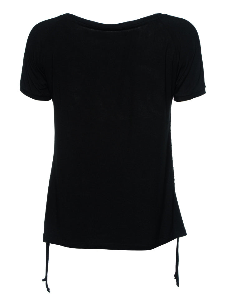 #REBEL - Damen T-Shirt mit Rebel Schrift