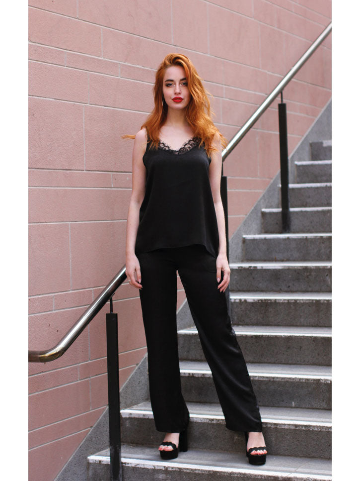 #LADYCHIC - lange Damenhose