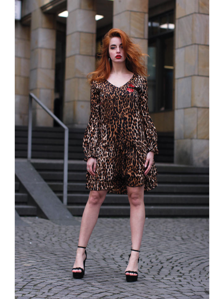 #LEOCHIC - Damenkleid im Leopardenmuster