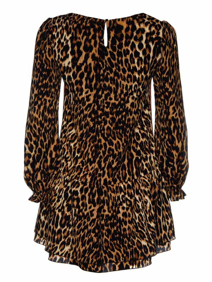#LEOCHIC - Damenkleid im Leopardenmuster