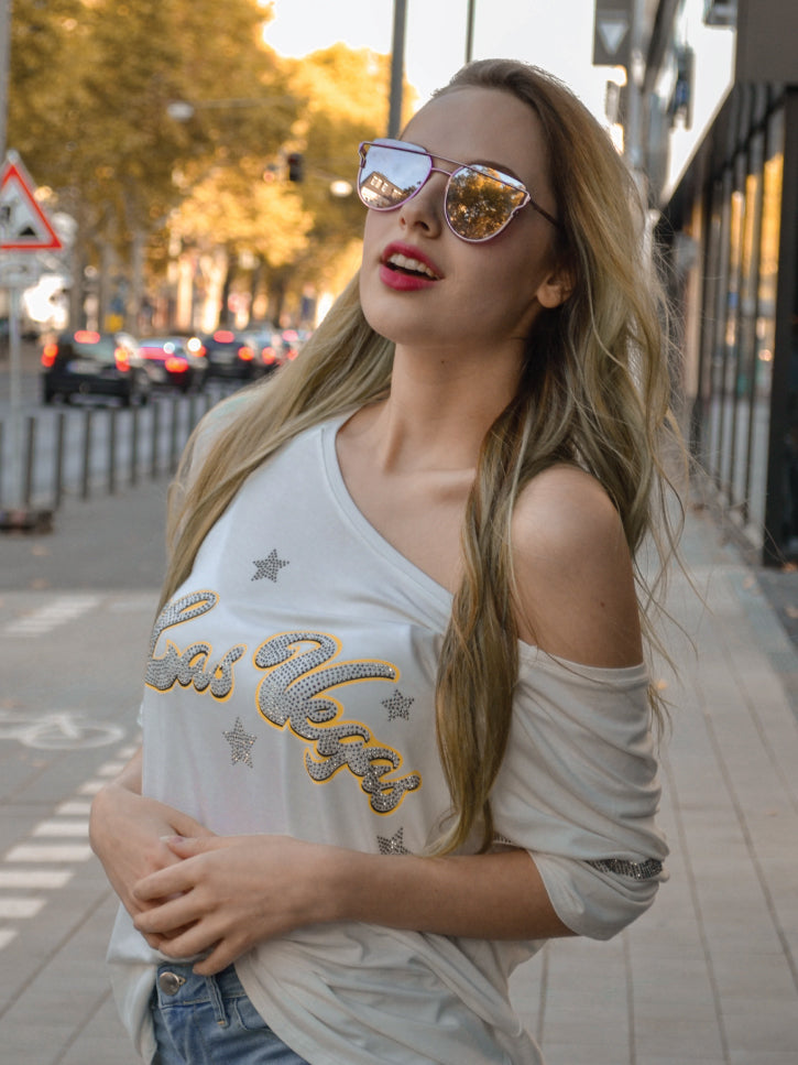 #LASVEGAS Damenshirt mit Las Vegas Print