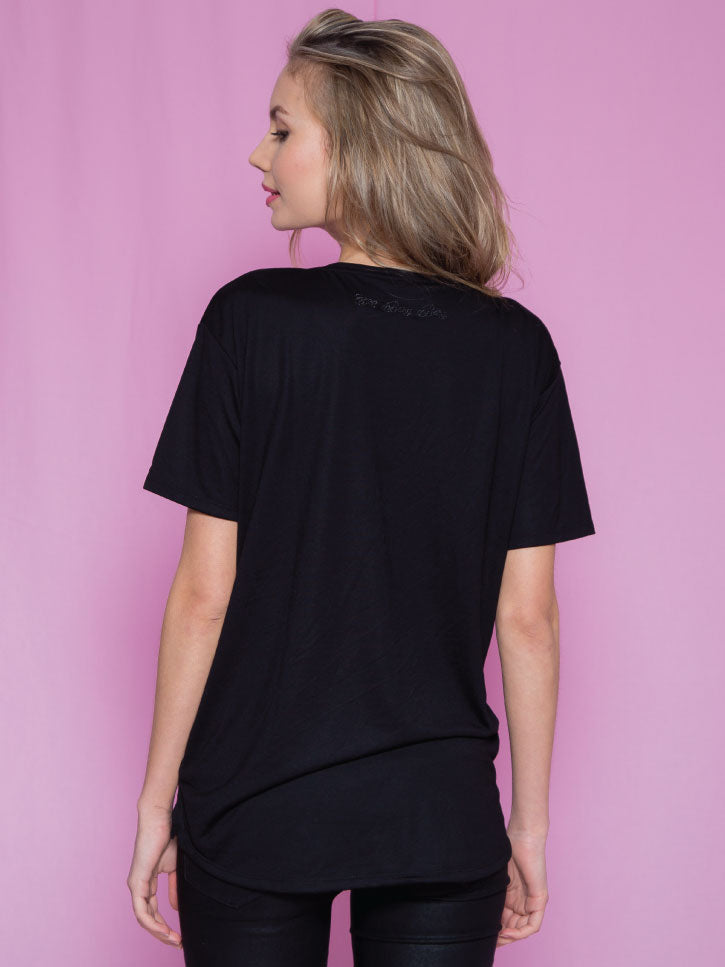 #HOTCHILILIPS - KUSSMUND GLITZERSHIRT