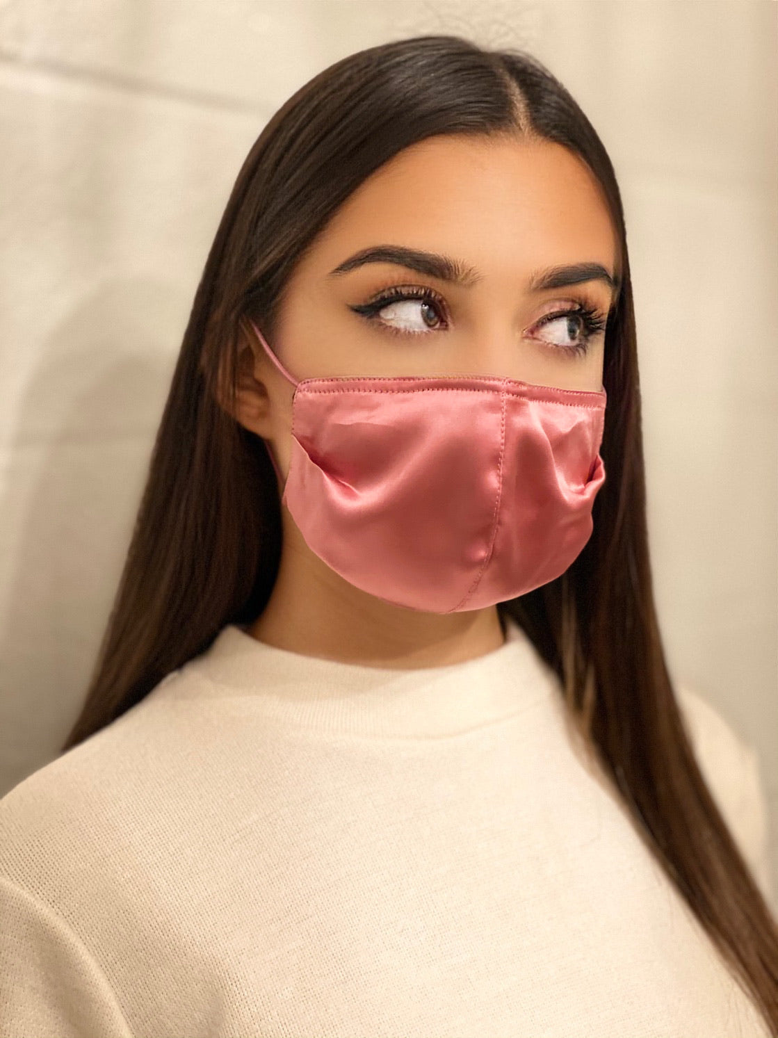 Luxury Mundmaske, atmungsaktiv aus Seide - Chili Bang Bang