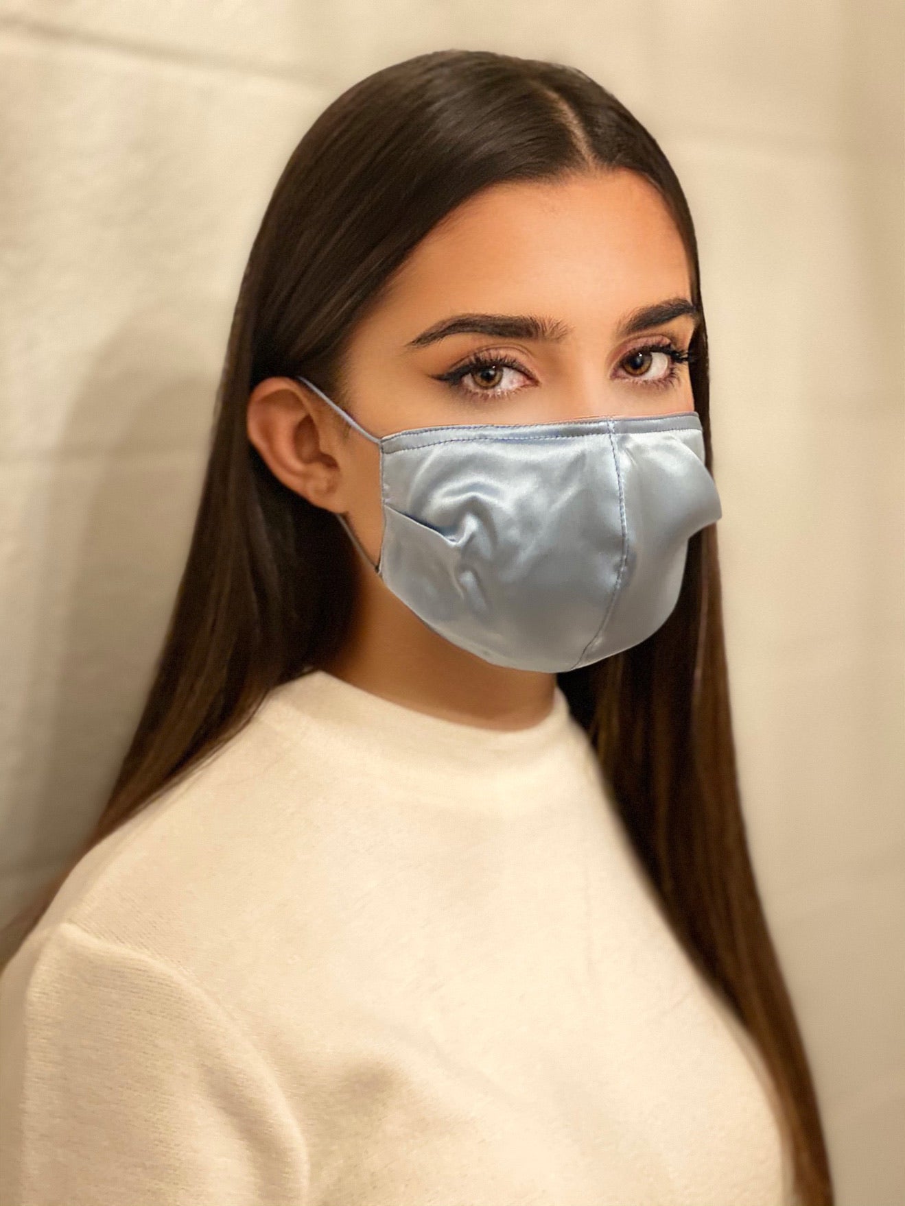 Luxury Mundmaske, atmungsaktiv aus Seide - Chili Bang Bang