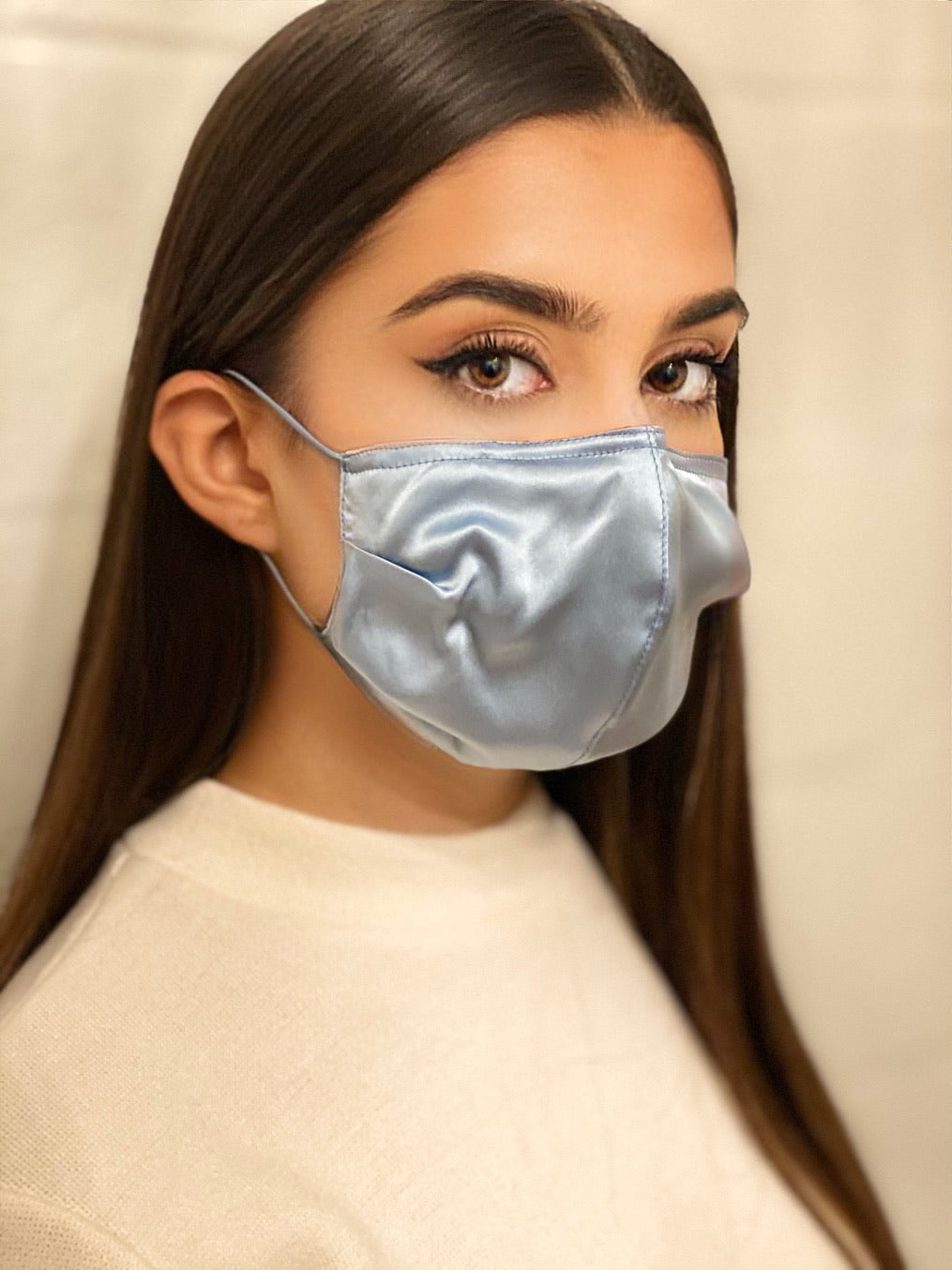 Luxury Mundmaske, atmungsaktiv aus Seide - Chili Bang Bang
